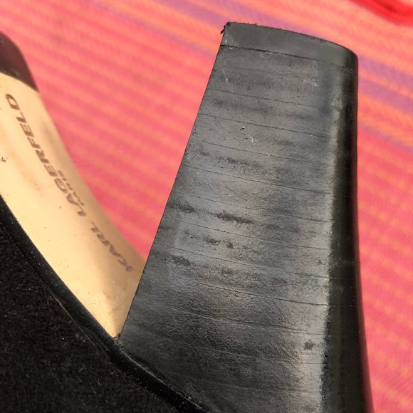 Karl Lagerfeld Suede Booties Size 7.5 - Picture 12 of 16